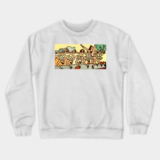 Can-Can dance. Crewneck Sweatshirt